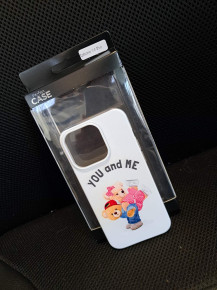 Луксозен силиконов гръб ТПУ Perfect Case за Apple iPhone 14 Pro 6.1 Bear you and me 